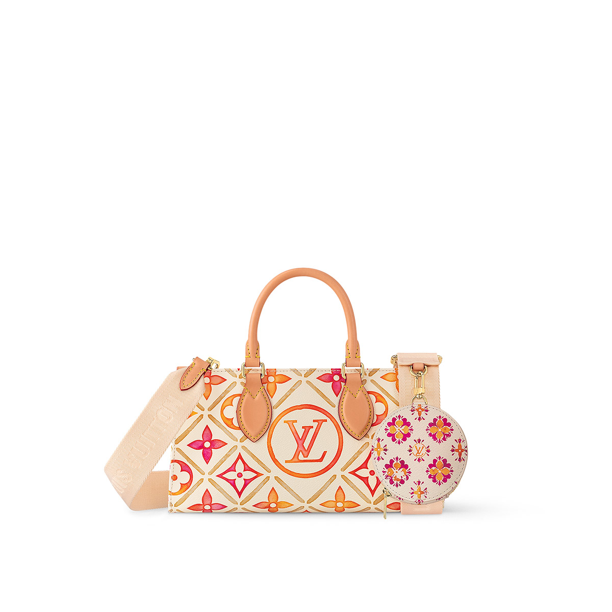 Louis Vuitton OnTheGo East West Toto Bag in Monogram Canvas - Coral