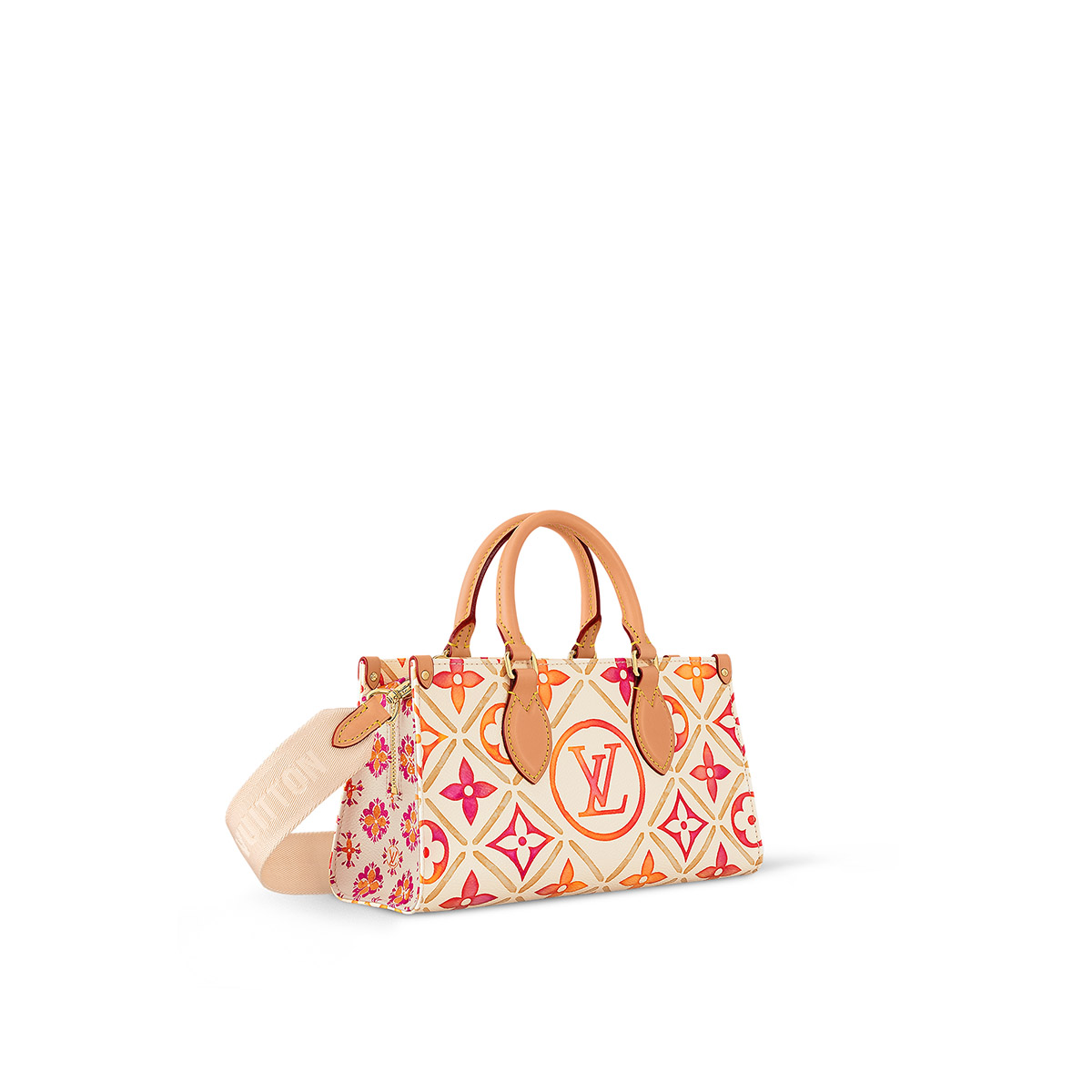 Louis Vuitton OnTheGo East West Toto Bag in Monogram Canvas - Coral