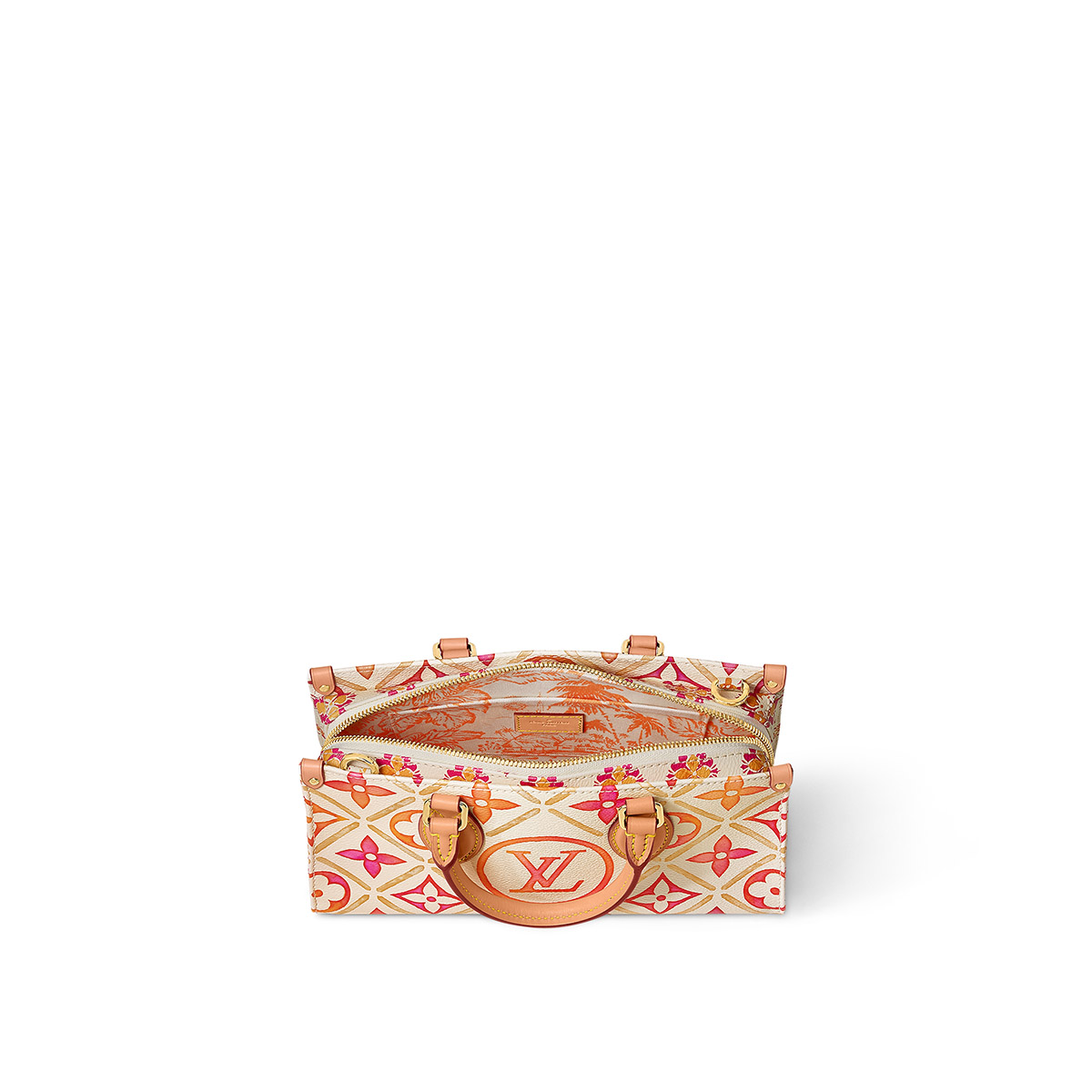 Louis Vuitton OnTheGo East West Toto Bag in Monogram Canvas - Coral