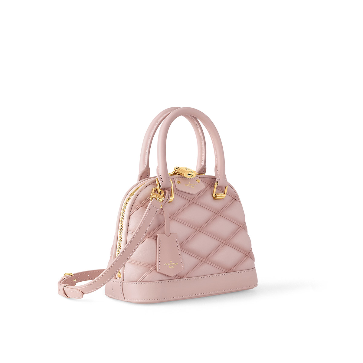 Louis Vuitton Alma BB Handbag in Malletage Leather - Rosabella