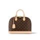 Louis Vuitton Alma PM Handbag in Monogram Coated Canvas