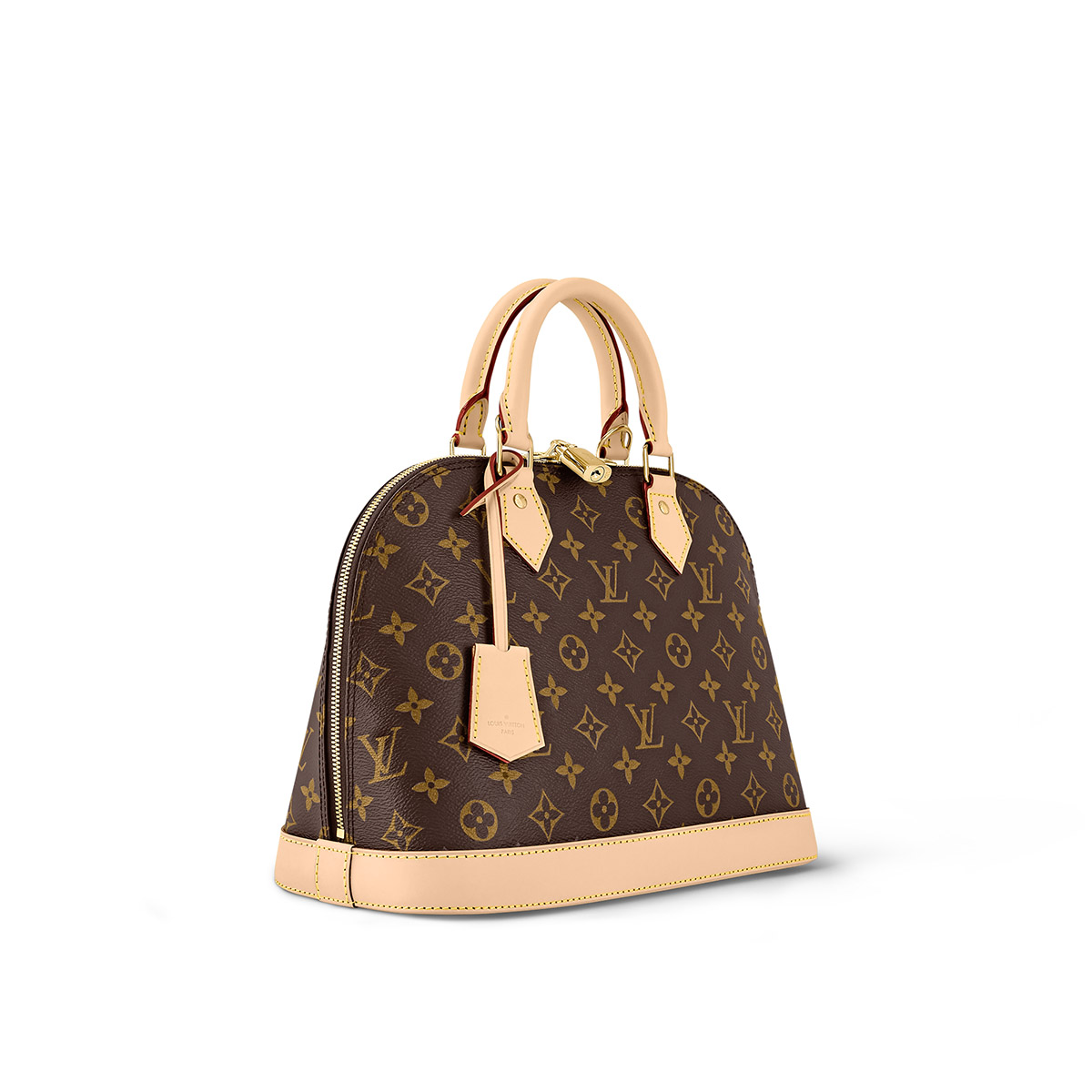 Louis Vuitton Alma PM Handbag in Monogram Coated Canvas