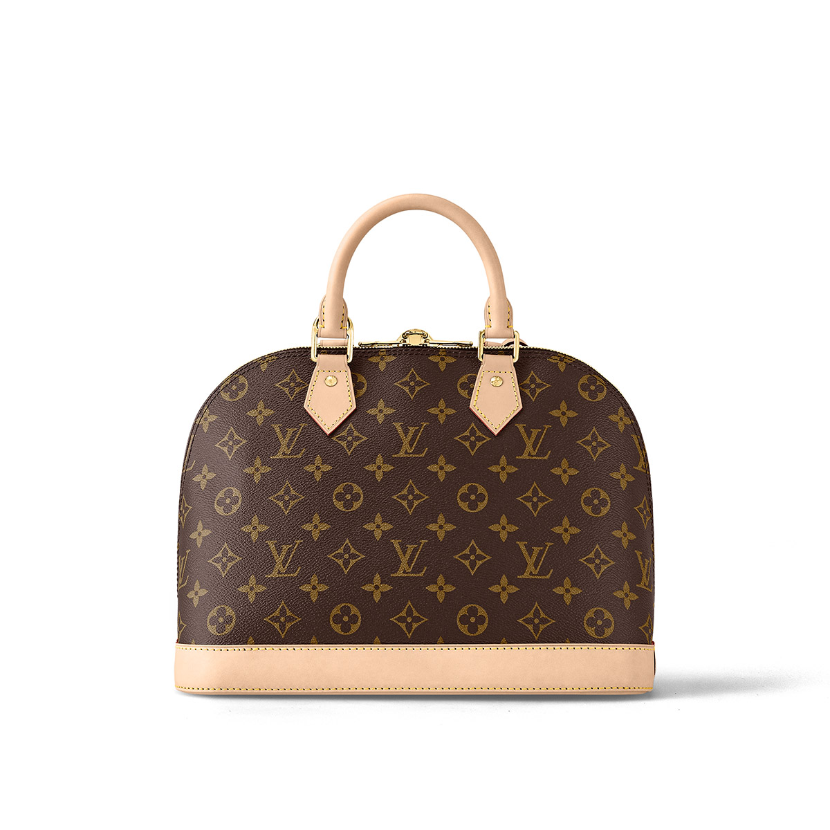 Louis Vuitton Alma PM Handbag in Monogram Coated Canvas