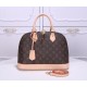 Louis Vuitton Alma PM Handbag in Monogram Coated Canvas