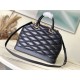 Louis Vuitton Alma PM Handbag in Malletage Leather - Black