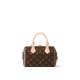 Louis Vuitton Speedy Bandoulière 20 Handle Shoulder Bag in Monogram Canvas - Black