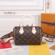 Louis Vuitton Speedy Bandoulière 20 Handle Shoulder Bag in Monogram Canvas - Black