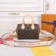 Louis Vuitton Speedy Bandoulière 20 Handle Shoulder Bag in Monogram Canvas - Beige