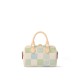 Louis Vuitton Speedy Bandoulière 20 Handle Shoulder Bag in Damier Giant Canvas - Pistachio