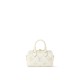 Louis Vuitton Speedy Bandoulière 20 Handle Shoulder Bag in Bicolor Monogram Leather - Latte/Candy Blue