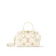 Louis Vuitton Speedy Bandoulière 20 Handle Shoulder Bag in Bicolor Monogram Leather - Latte/Chamallow