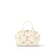 Louis Vuitton Speedy Bandoulière 20 Handle Shoulder Bag in Bicolor Monogram Leather - Latte/Chamallow