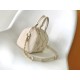 Louis Vuitton Speedy Bandoulière 20 Handle Shoulder Bag in Bicolor Monogram Leather - Latte/Chamallow