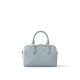 Louis Vuitton Speedy Bandoulière 20 Handle Shoulder Bag in Monogram Leather - Blue