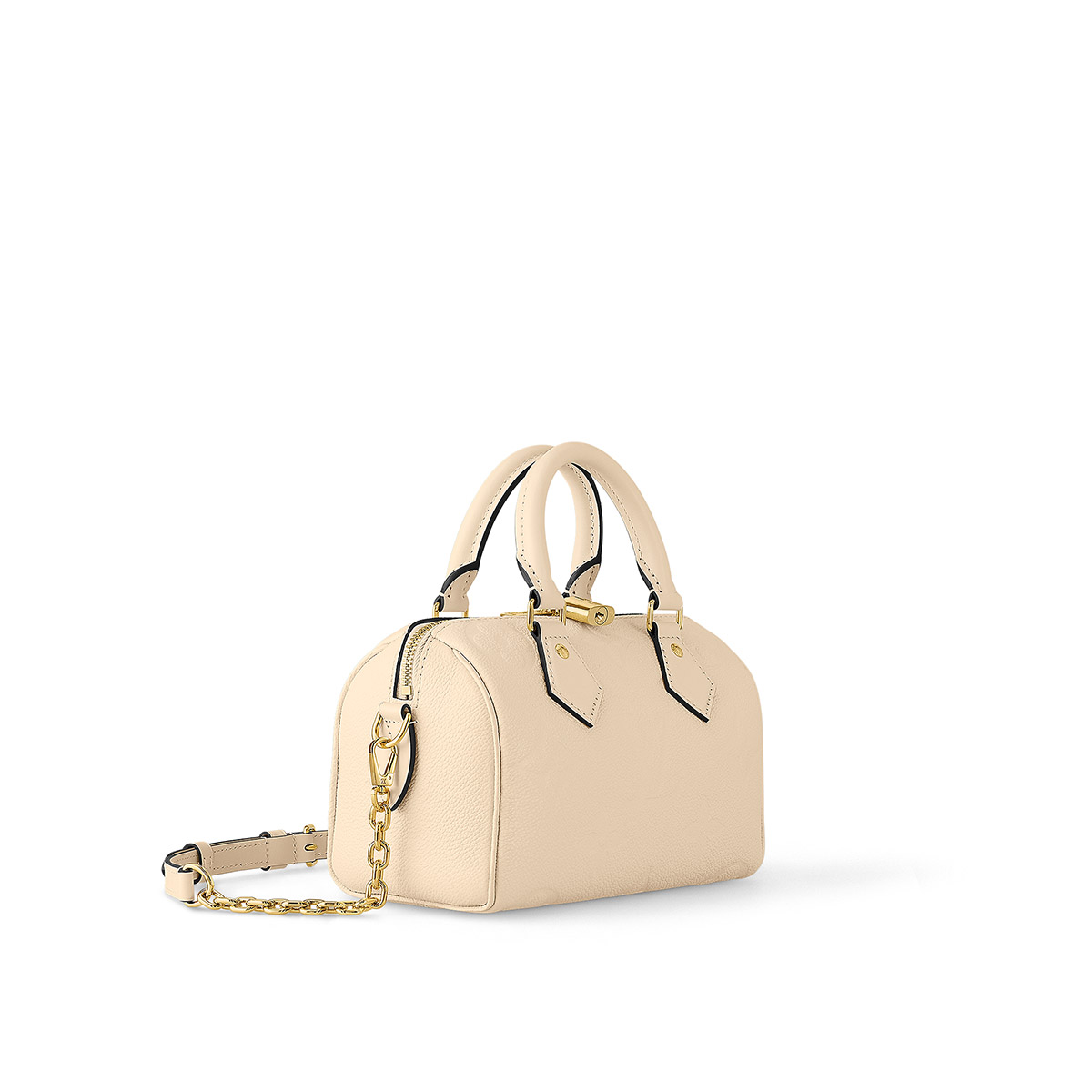 Louis Vuitton Speedy Bandoulière 20 Handle Shoulder Bag in Monogram Leather - Beige