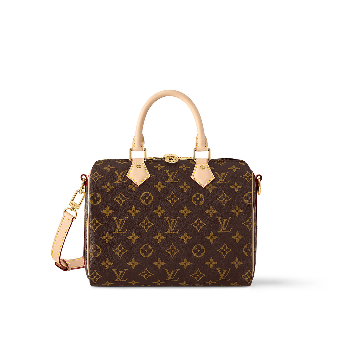 Louis Vuitton Speedy Bandoulière 25 Handle Shoulder Bag in Monogram Canvas