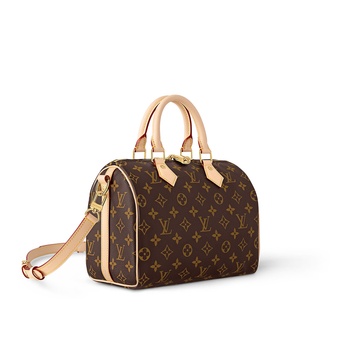 Louis Vuitton Speedy Bandoulière 25 Handle Shoulder Bag in Monogram Canvas