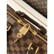 Louis Vuitton Speedy Bandoulière 25 Handle Shoulder Bag in Damier Ebene Canvas