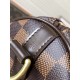 Louis Vuitton Speedy Bandoulière 25 Handle Shoulder Bag in Damier Ebene Canvas