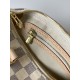 Louis Vuitton Speedy Bandoulière 25 Handle Shoulder Bag in Damier Azur Canvas