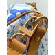 Louis Vuitton Speedy Bandoulière 25 Handle Shoulder Bag in Monogram Tiles Canvas