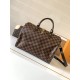 Louis Vuitton Speedy Bandoulière 30 Handle Shoulder Bag in Damier Ebene Canvas