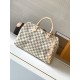 Louis Vuitton Speedy Bandoulière 30 Handle Shoulder Bag in Damier Azur Canvas