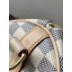 Louis Vuitton Speedy Bandoulière 30 Handle Shoulder Bag in Damier Azur Canvas