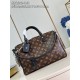 Louis Vuitton Speedy Soft 30 Dark Handle Shoulder Bag in Monogram Canvas - Black