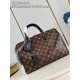 Louis Vuitton Speedy Soft 30 Dark Handle Shoulder Bag in Monogram Canvas - Black