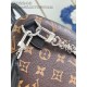 Louis Vuitton Speedy Soft 30 Dark Handle Shoulder Bag in Monogram Canvas - Black