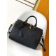 Louis Vuitton Speedy Soft 30 Handle Shoulder Bag in Monogram Leather - Black