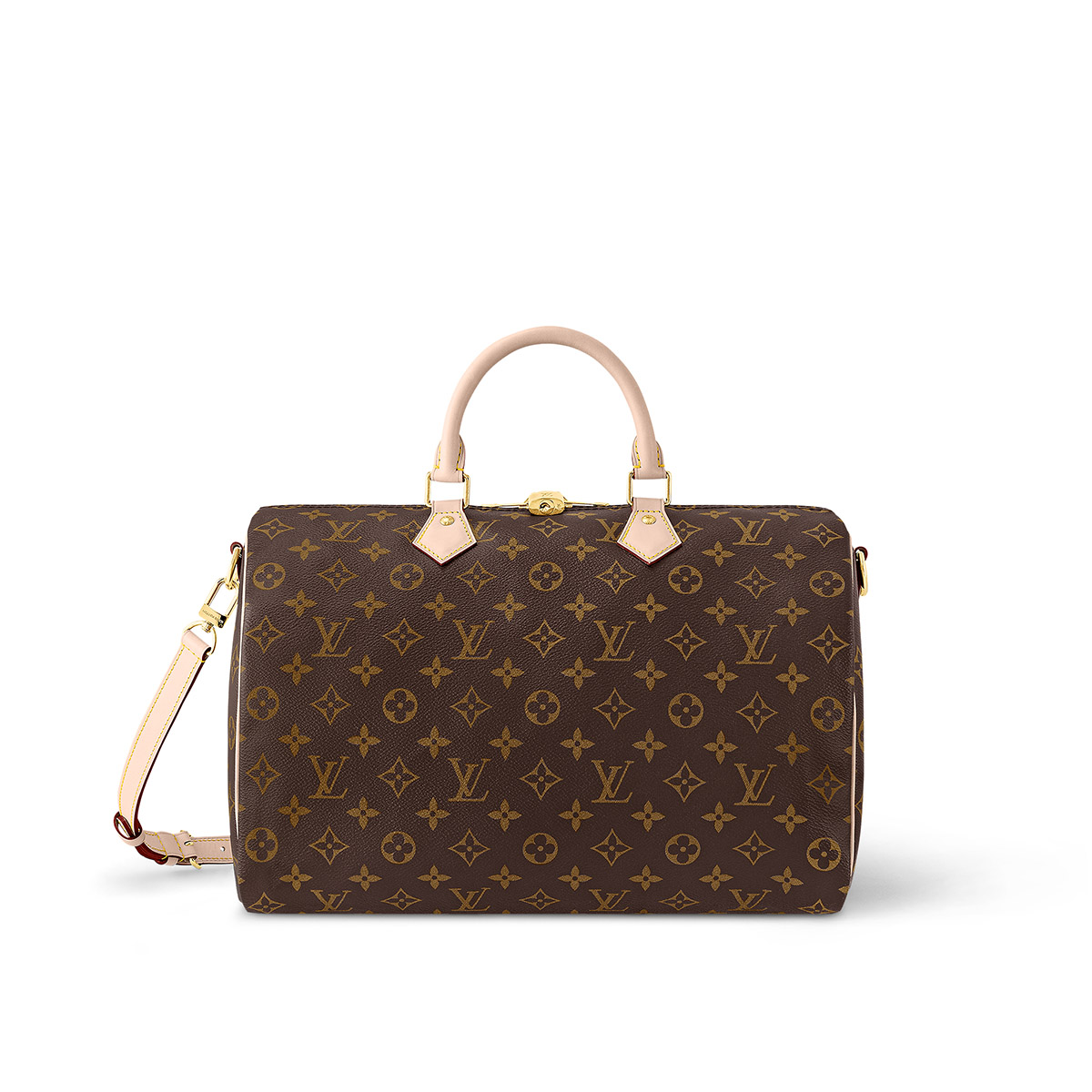 Louis Vuitton Speedy Bandoulière 35 Handle Shoulder Bag in Monogram Canvas