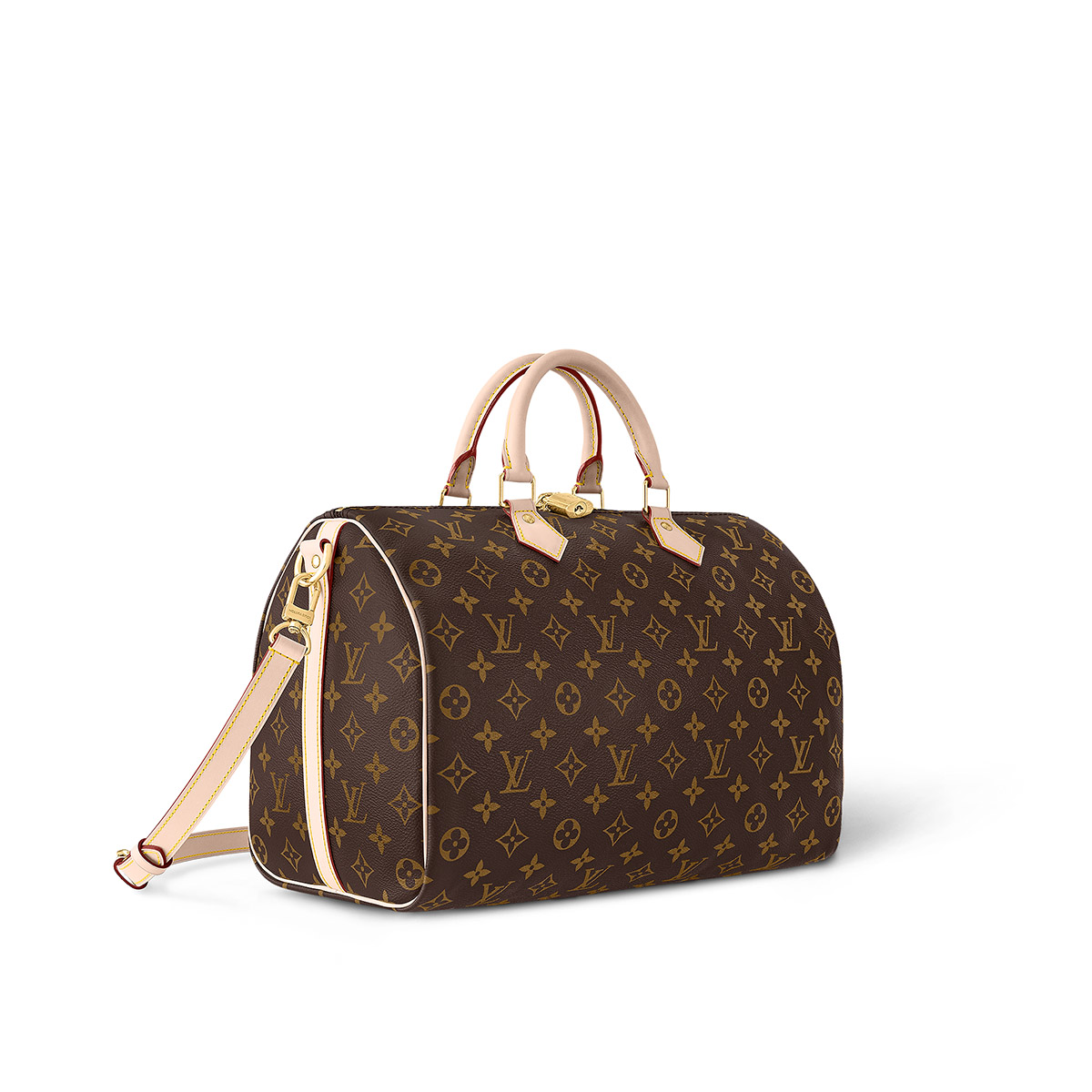 Louis Vuitton Speedy Bandoulière 35 Handle Shoulder Bag in Monogram Canvas