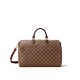 Louis Vuitton Speedy Bandoulière 35 Handle Shoulder Bag in Damier Ebene Canvas