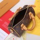 Louis Vuitton Nano Speedy Handle Shoulder Bag in Monogram Canvas