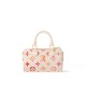 Louis Vuitton Nano Speedy Handle Shoulder Bag in Monogram Leather - Sunrise Aquarelle