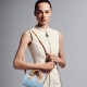 Louis Vuitton Nano Speedy Handle Shoulder Bag in Monogram Denim - Sky Blue