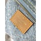 Louis Vuitton Nano Speedy Handle Shoulder Bag in Monogram Denim - Sky Blue