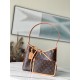 Louis Vuitton CarryAll PM Shoulder Bag in Monogram Coated Canvas