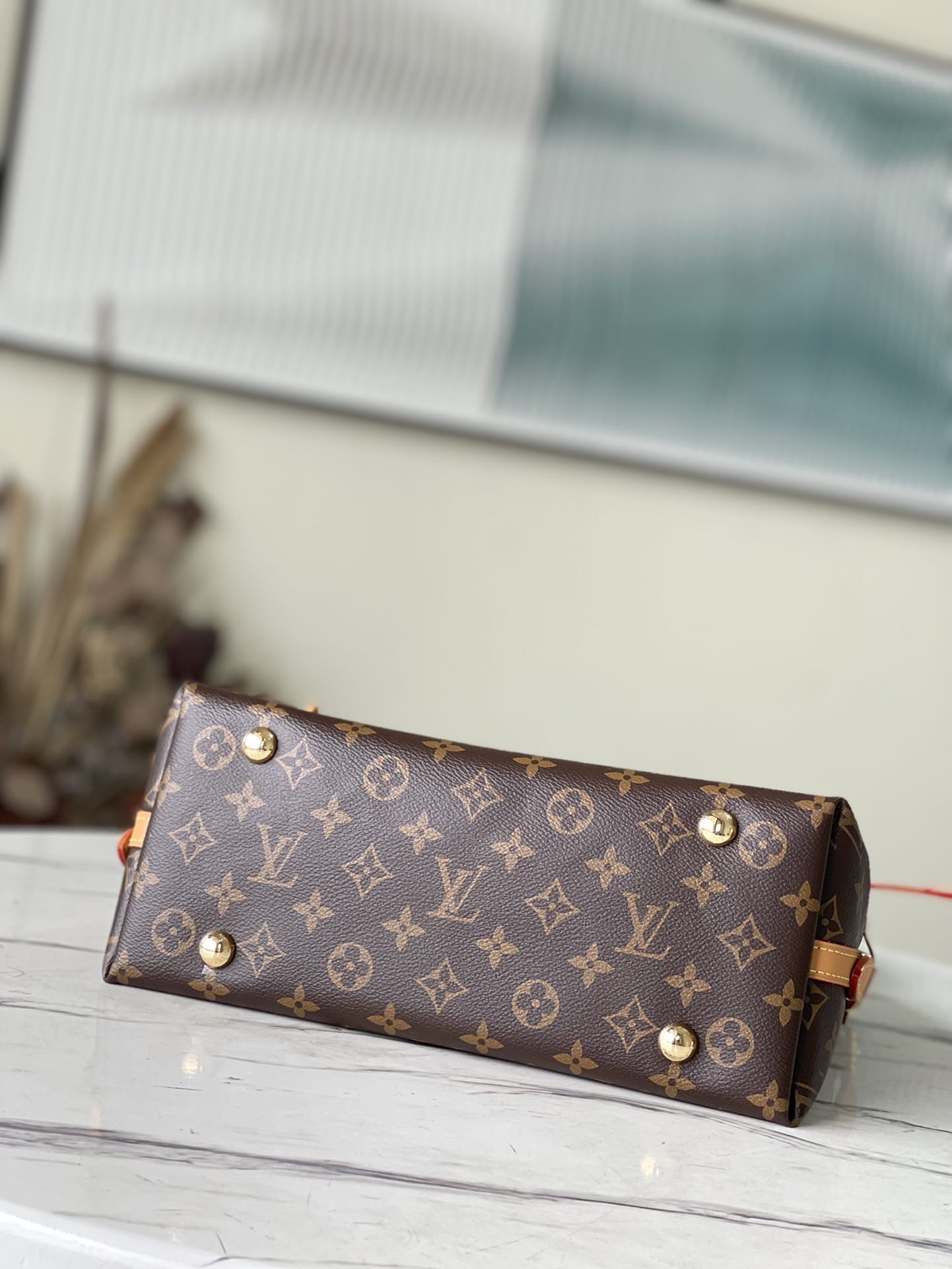 Louis Vuitton CarryAll PM Shoulder Bag in Monogram Coated Canvas