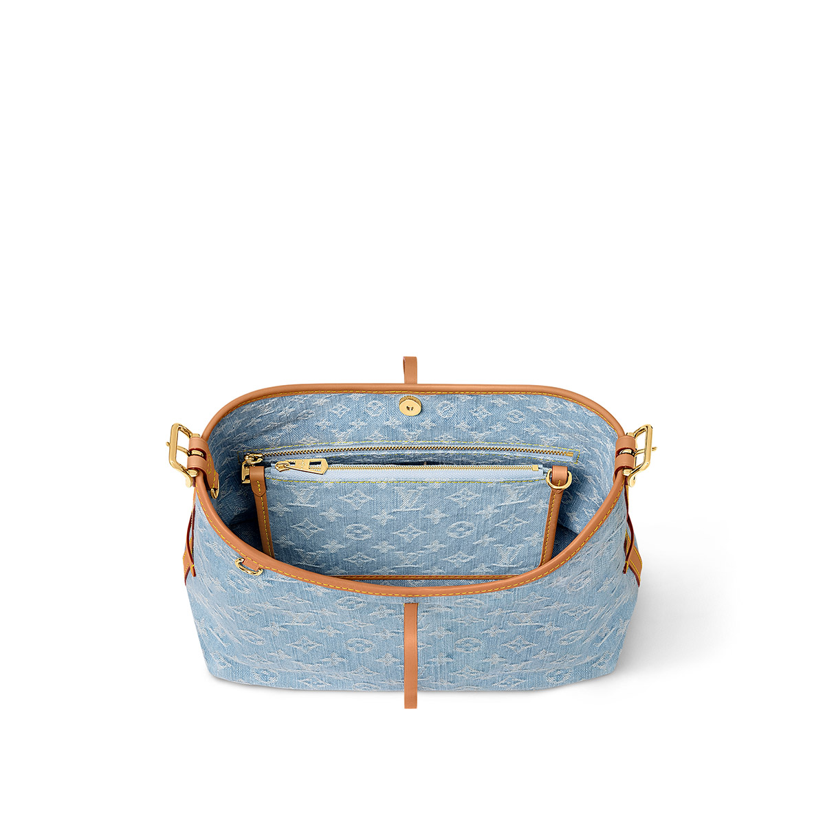 Louis Vuitton CarryAll PM Shoulder Bag - Monogram Denim