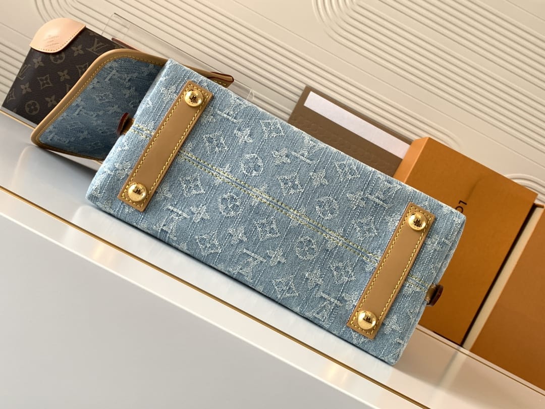 Louis Vuitton CarryAll PM Shoulder Bag - Monogram Denim