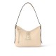 Louis Vuitton CarryAll PM Shoulder Bag in Monogram Empreinte Leather - Cream