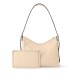 Louis Vuitton CarryAll PM Shoulder Bag in Monogram Empreinte Leather - Cream