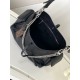 Louis Vuitton CarryAll Cargo Vibe PM Shoulder Bag in Lambskin - Black