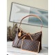 Louis Vuitton CarryAll MM Shoulder Bag in Monogram Coated Canvas