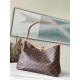 Louis Vuitton CarryAll MM Shoulder Bag in Monogram Coated Canvas