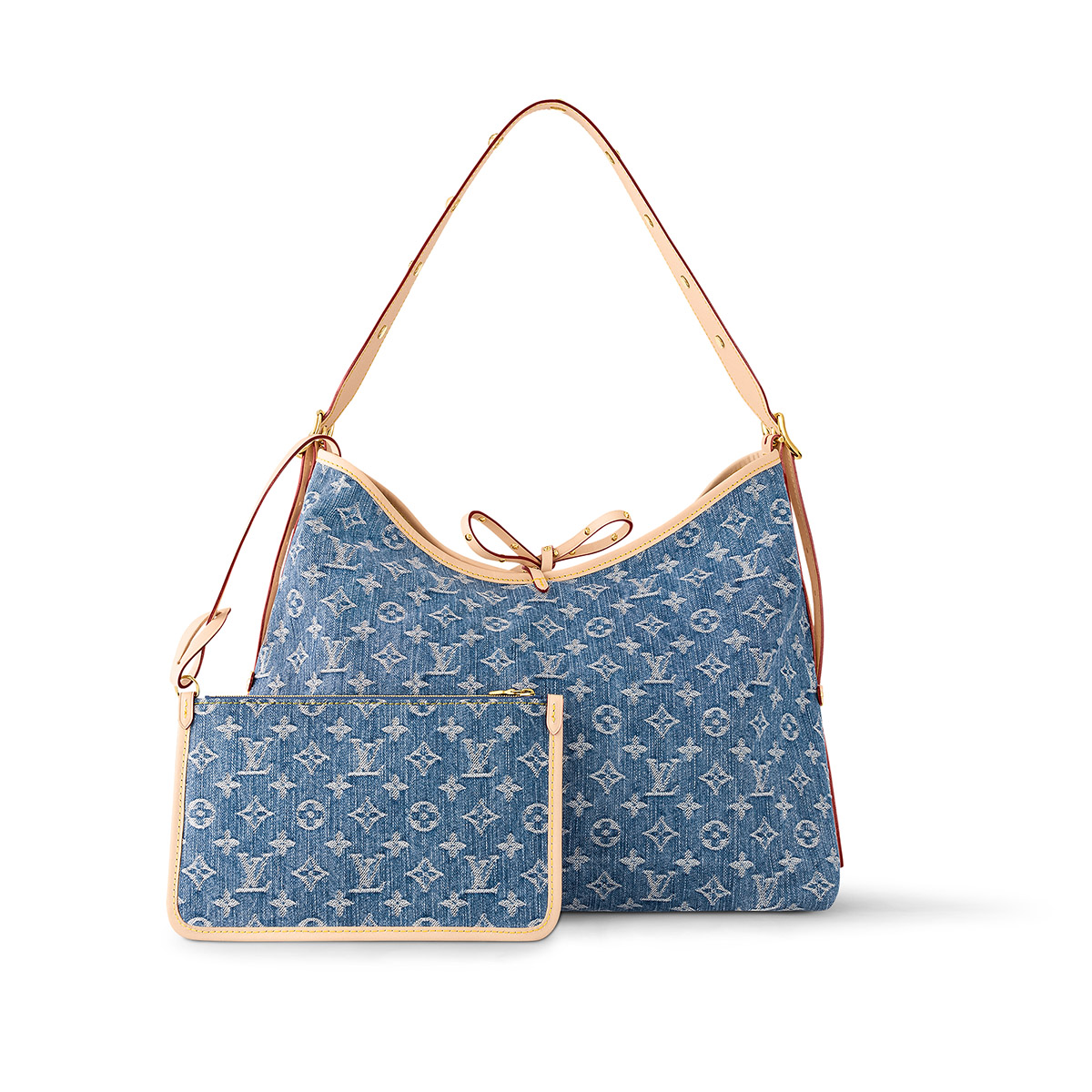 Louis Vuitton CarryAll MM Shoulder Bag - Monogram Denim