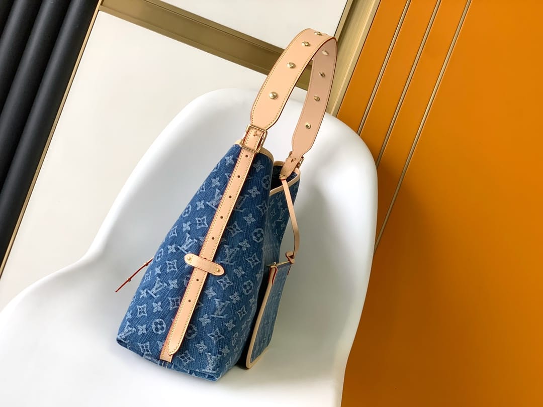 Louis Vuitton CarryAll MM Shoulder Bag - Monogram Denim